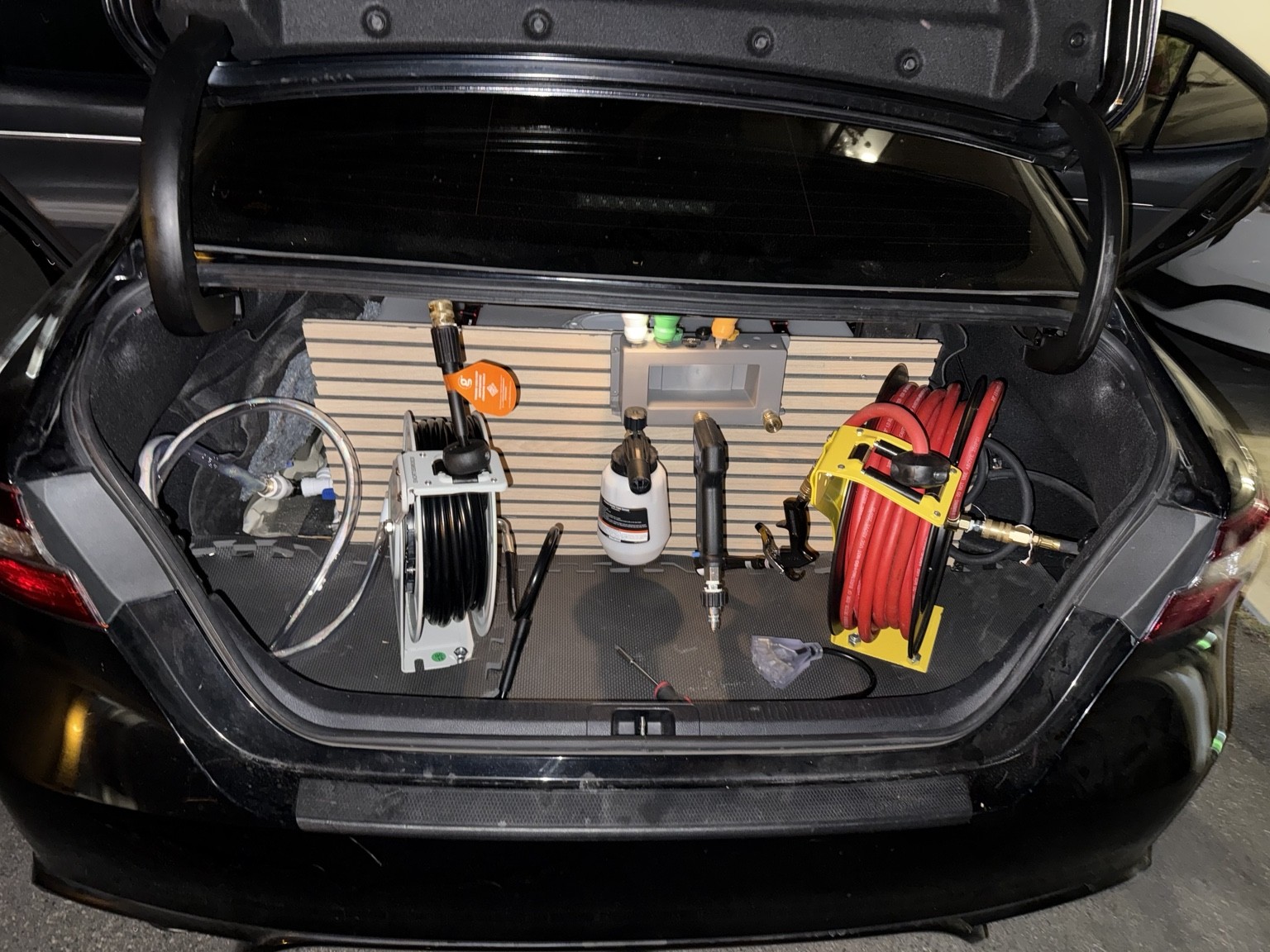 Gloss Haus mobile detailing setup — professional-grade equipment ready to deploy in Santa Clarita, CA